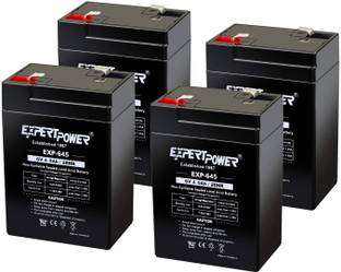 iMeasure ExpertPower 6 Volt 4.5AH Rechargeable Battery (4 Pack) Flooded Solar Battery