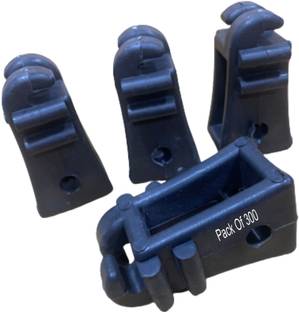 Uttam Insulator For Fence | Solar Fencing Insulator(Pack of 300) Plastic Fence Post
