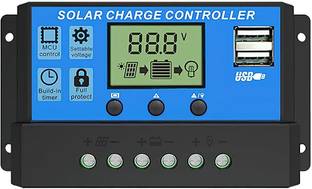 HASTHIP Solar Charge Controller Solar Panel Controller Intelligent MPPT Solar Charge Controller