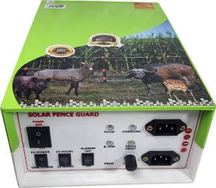 DIVINEMONK Zatka Machine Solar Fence Energizer Highly 60 Acre Area PWM Solar Charge Controller