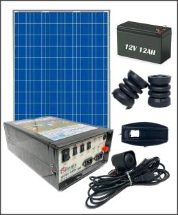 SILONIX Solar Zatka Machine Combo for Agriculture Farms with 12V12ah Battery& SolarPanel MPPT Solar Charge Controller