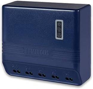 LUMINOUS Plastic Solar Charge Controller 20 Amp - Silver, AS01 PWM Solar Charge Controller