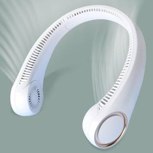 Pinxo Personal Neck Fan, Bladeless, 3 Speeds, 8H Battery Life, Perfect for Travel 120 mm Exhaust Fan