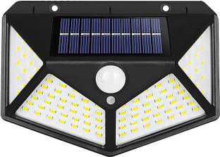 Neo Elect Solar Motion Sensor LED Bright White Light Outdoor for Balcony Backyard Garden Motion Sensor Light