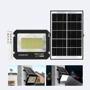 Homehop Solar Lights for Home Flood Light 150W LED Waterproof Automatic Lamp Outdoor Solar Light Set