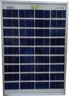 SOLAR UNIVERSE INDIA 20 Watt - 12 Volt for Home Lighting & Small Battery Charging Solar Panel