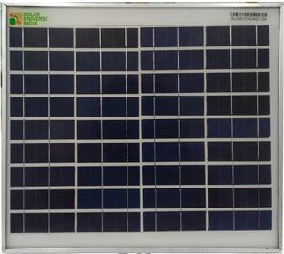 SOLAR UNIVERSE INDIA 12V10W Solar for LED Lighting and DC Fans, and to charge Battery and Mobile Solar Panel