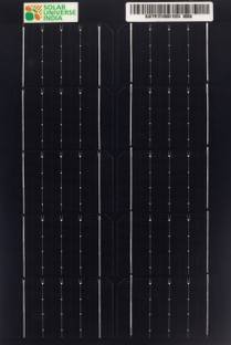 SOLAR UNIVERSE INDIA 5W - 12V Poly - VOC - 22V suitable for 12V Batteries Solar Panel