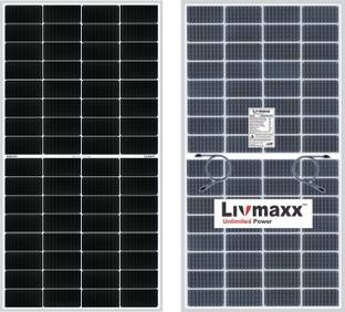 LIVMAXX Mono Half-Cut Bifacial 250W- 12V Bahubali Series Solar Panel