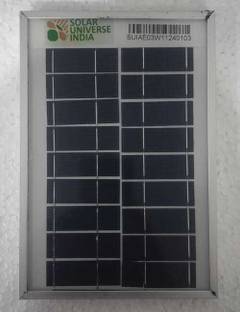 SOLAR UNIVERSE INDIA Solar Panel 3 Watt 6 Volt Solar Panel