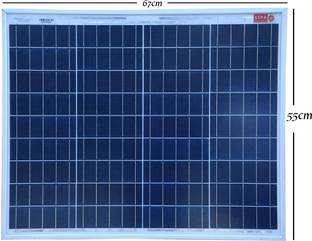 Usha Shriram SOLAR PANEL 55 Watt Solar Panel