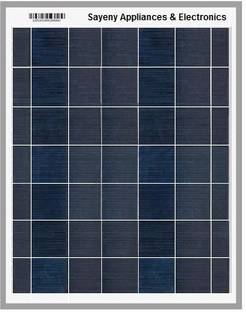 SAYENY Home Light System DIY Project Small Charging(10Ah)25W12V Max 2.04 amp & Volt-19 Solar Panel