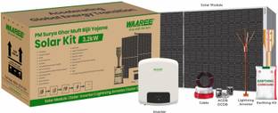 WAAREE 3.2-3.4 kW Single Phase TOPCon DCR Solar Kit for Commercial & Residential Solar Panel