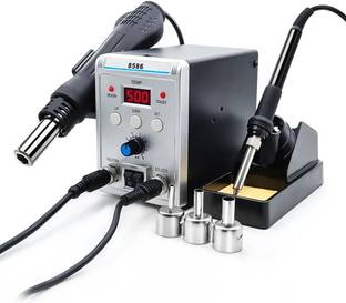 SERPLEX 2 in 1 Hot Air Soldering Station Kit with LCD Display 700W 700 W Simple