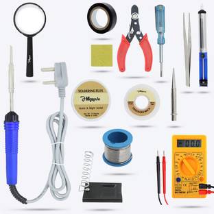 Hillgrove HGCM423M1 14in1 Mobile Soldering Iron Machine Combo Kit Set with Multimeter 25 W Simple