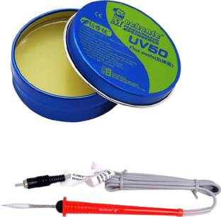 Gilhot Micro Soldering Iron Pen with Mechanic UV50 Soldering Flux Paste for PCB/BGA/PGA/SMD 25 W Simple