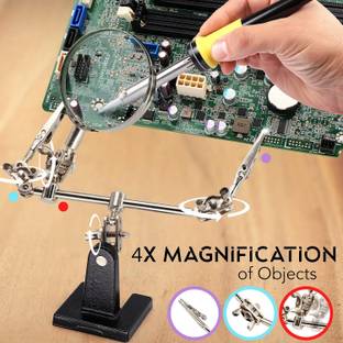 uptodatetools Clips Magnifying Lens, Perfect for Soldering, Crafting & Micro Objects 0 W Simple