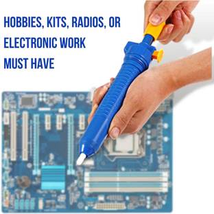 uptodatetools Desoldering Pump 13" Solder Sucker Silicone Desoldering Tool Desoldering Pumps 0 W Simple