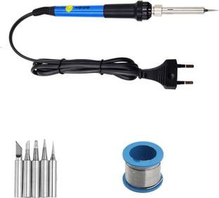 Hillgrove HGCM1338M2 2in1 Mobile Soldering Iron Machine Combo Kit Set with Solder Wire 60W 60 W Temperature Controlled