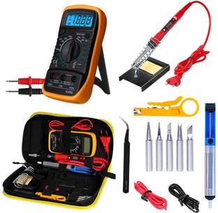 SERPLEX 80W Soldering Iron Multimeter Kit Temperature Adjustable Electric Soldering Iron 60 W Temperature Controlled