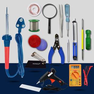 FADMAN 15 IN 1 Combo Red Heavy Professional 60 Watt Soldering iron Kit 60 W Simple