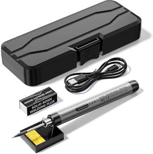 Verilux Cordless Rechargeable Soldering Iron Kit Adjustable Heat 50 W Temperature Controlled