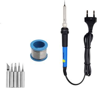 Hillgrove HGCM1338M3 2in1 Mobile Soldering Iron Machine Combo Kit Set with Solder Wire 60W 60 W Temperature Controlled