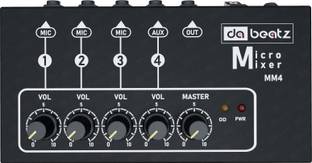 Da.Beatz. 4-Channel mixer MM4 Professional Analog Sound Mixer For Parties & clubs,DJ Mixer Analog Soun...