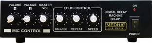 MEDHA D.J. PLUS PROFESSIONAL DIGITAL DELAY MACHINE DD-201 WITH DIGITAL IC Analog Sound Mixer
