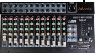 Da.Beatz. Professional 12-Channel mixer EMM-12 Digital Sound Mixer & Audio Interface USB Analog Sound Mixer