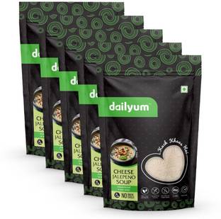 dailyum Jain Cheese Jalapeno Soup|No Onion Garlic|100% Natural|Vegan|No MSG|50g each