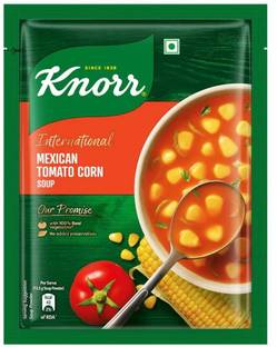 Knorr International Mexican Tomato Corn Soup - 100% Real Vegetables, 50 g