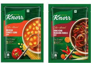 Knorr International Hong Kong Manchow & Maxican Tomato Corn Soup