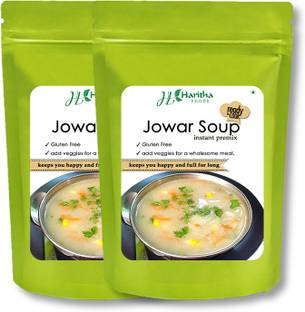Haritha Foods Jowar Soup Instant Premix | Gluten Free, No MSG | Nutritious & Healthy