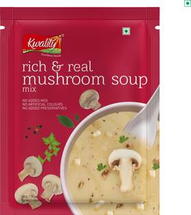 Kwality Rich & Real Mushroom Soup mix, Ready-to-Cook, Premium Quality Ingredients