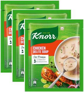 Knorr Chicken Delite Soup, 42g (Pack Of 3)