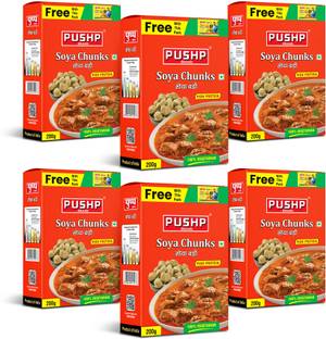 Pushp Brand Soya Chunks