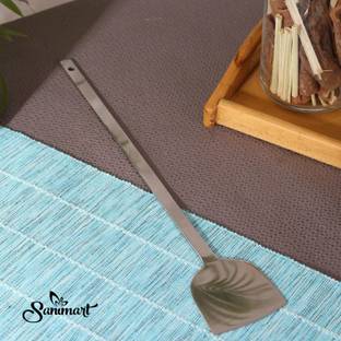 Sanimart Stainless Steel Dosa Parantha Chilla Omellete Turner Spatula Palta 29 cm Lifting Spatula