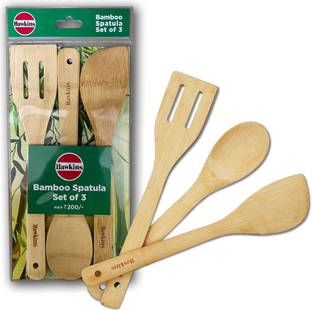 Hawkins Bamboo Spatula Set (BSPTL3) Wooden Spatula