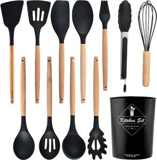 HR Plus 12 Pcs Spatula Collapsible Colander