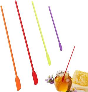 COSKIRA 4 Pack Small Spatula for Makeup-Mini Spatula Set Non-Stick Spatula