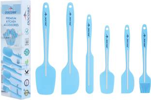 DOCOSS Nonstick Silicone Spatula Set of 6 Silicon Spatulas For Cooking Non-Stick Spatula