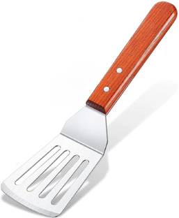 Baskety Turner Professional Grade Stainless Steel Spatula, Pack of 1 Big Non-Stick Spatula