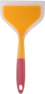Amulakh Silicone Wide Spatula Non-Stick Spatula Omelette Turner (Pack of 1) Non-Stick Spatula