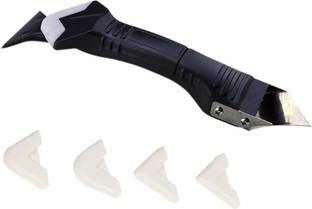 FUTABA Silicone Sealant Spreader Spatula Tool - Black Stainless Steel Trowel