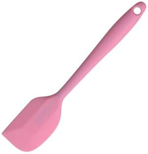 JAMBOREE Pink Silicone Spatula 11inch Rubber Spatula Heat Resistant Non-Stick Baking Tool Mixing Spatula