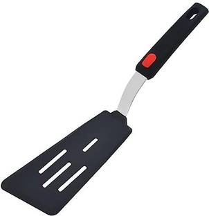 Besillia Silicone Spatula Turner with Long Handle,No Scratch & Melting,BPA Free Non-Stick Spatula