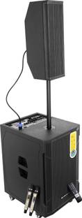 ZEBRONICS Dual UHF Wireless MIC, Karaoke , Detachable Satellite 520 W Bluetooth Party Speaker