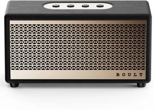 GOBOULT (previously Boult)RetroAmp X40 Dual Drivers, 40W Power, Classic Rugged Leather 40 W Bluetooth Home Audio Speaker