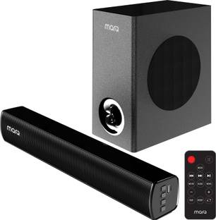 MarQ by Flipkart Thunder 60, 60 Watts, 2.1 Channel, Immersive cinematic experience, EQ Modes 60 W Bluetooth Soundbar